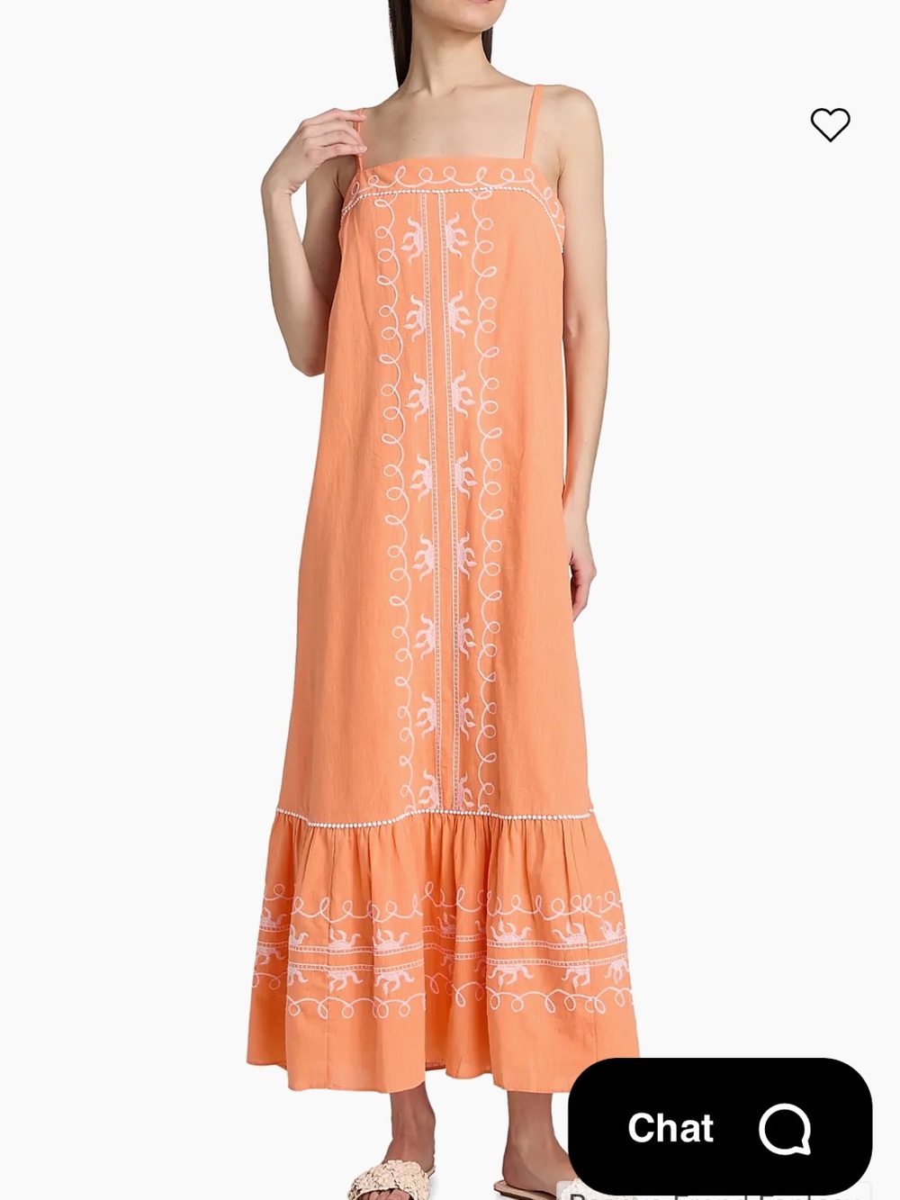 Lilly Pulitzer Rozalie Embroiderd Cotton Maxi Dress 10 summer boho tangerine y2k
